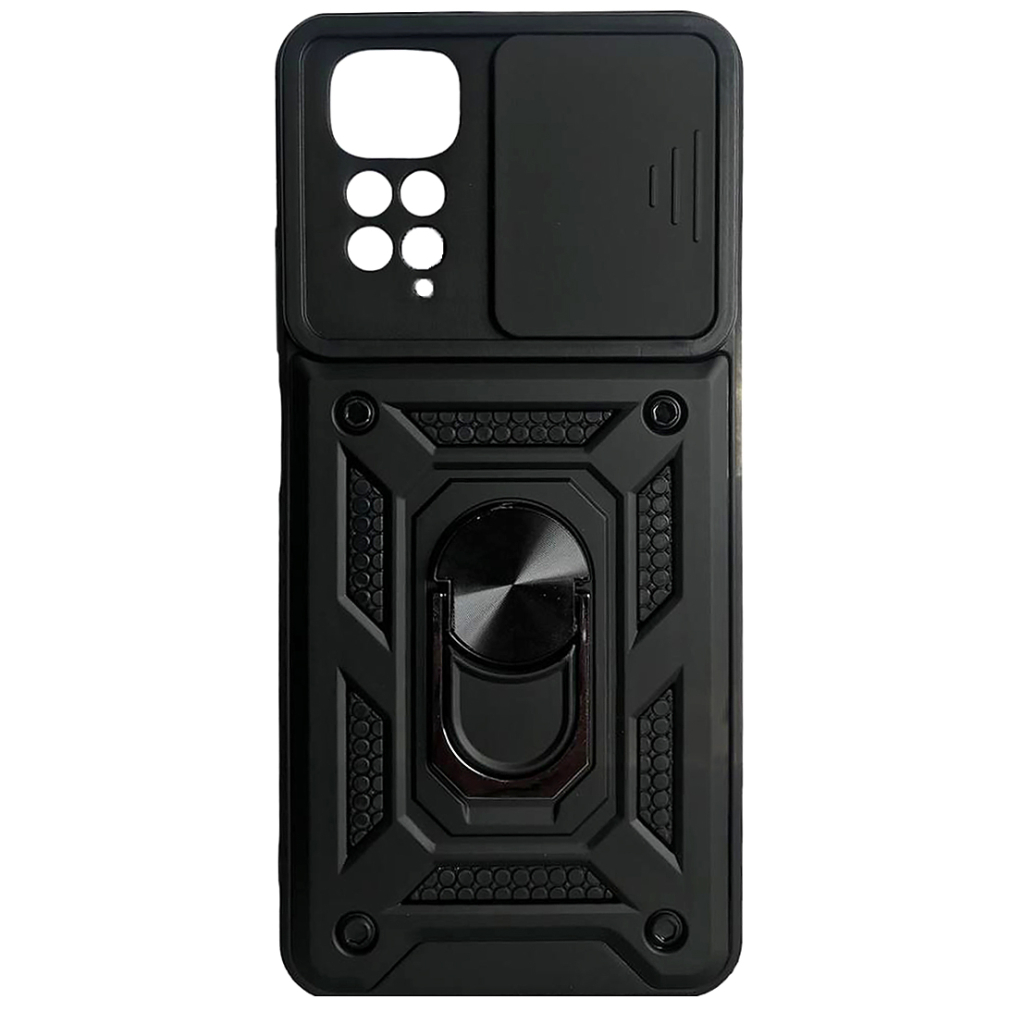 Чохол до мобільного телефона BeCover Military Xiaomi Redmi Note 11 4G/10 2021/10 2022 Black (708227) - зображення 4