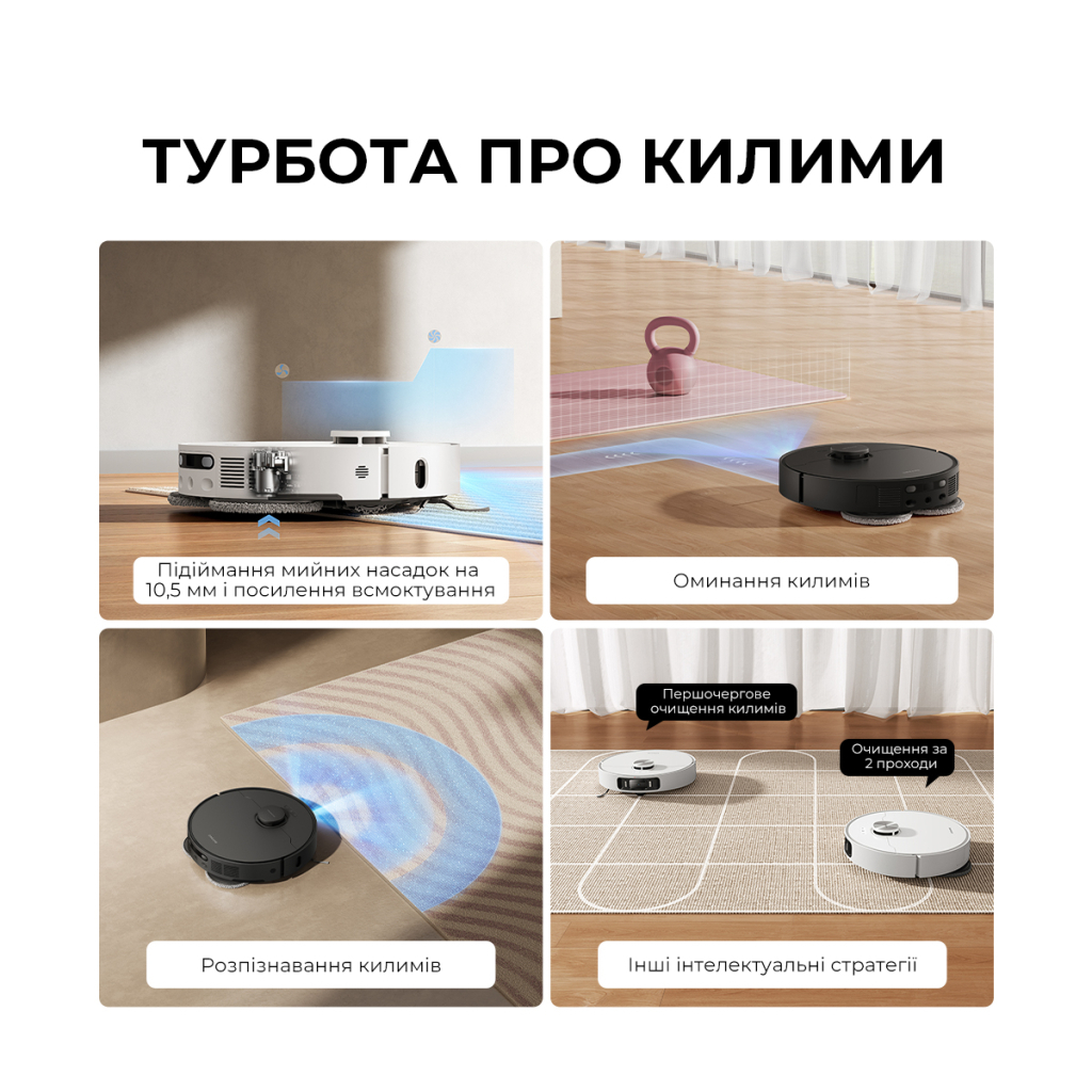 Пилосос Dreame L40 Ultra AE White (RLL77SE) - изображение 7