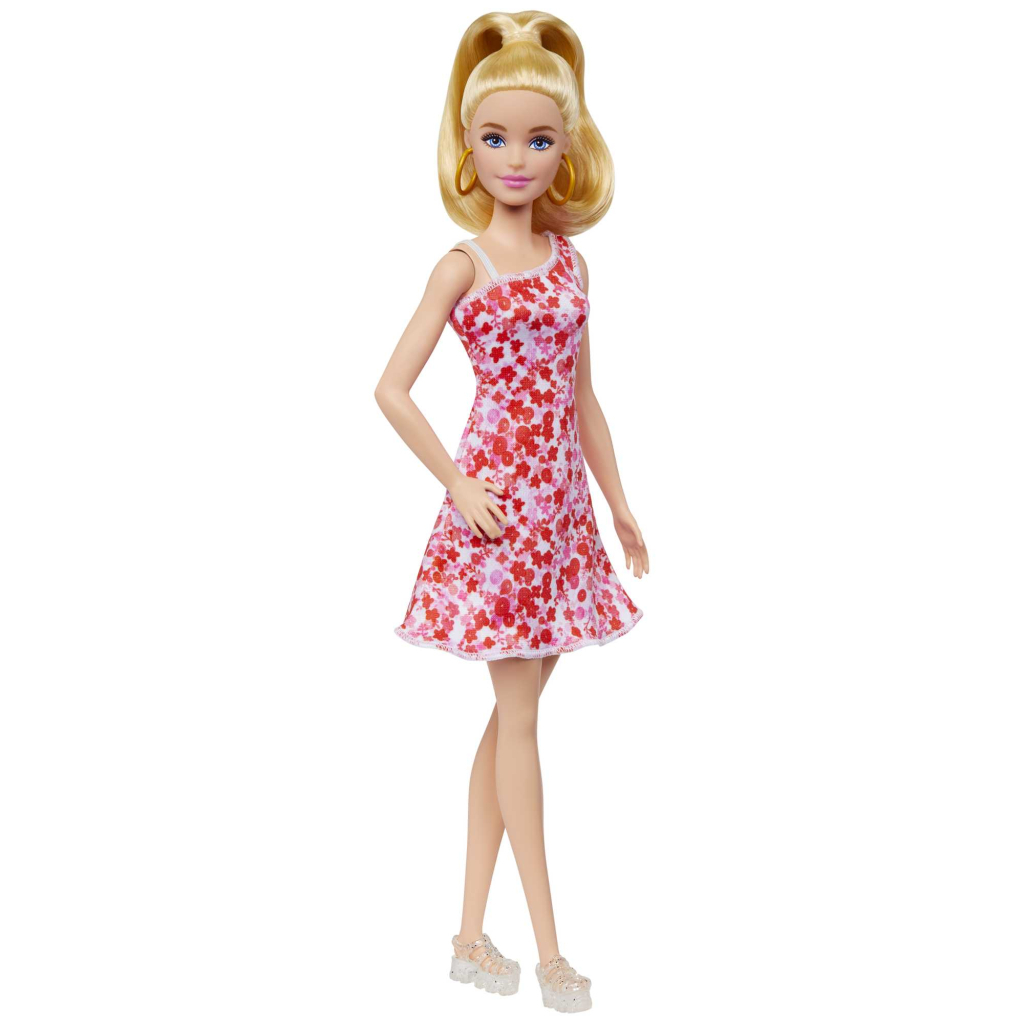 Лялька Barbie Fashionistas у сарафані в квітковий принт (HJT02) - зображення 3