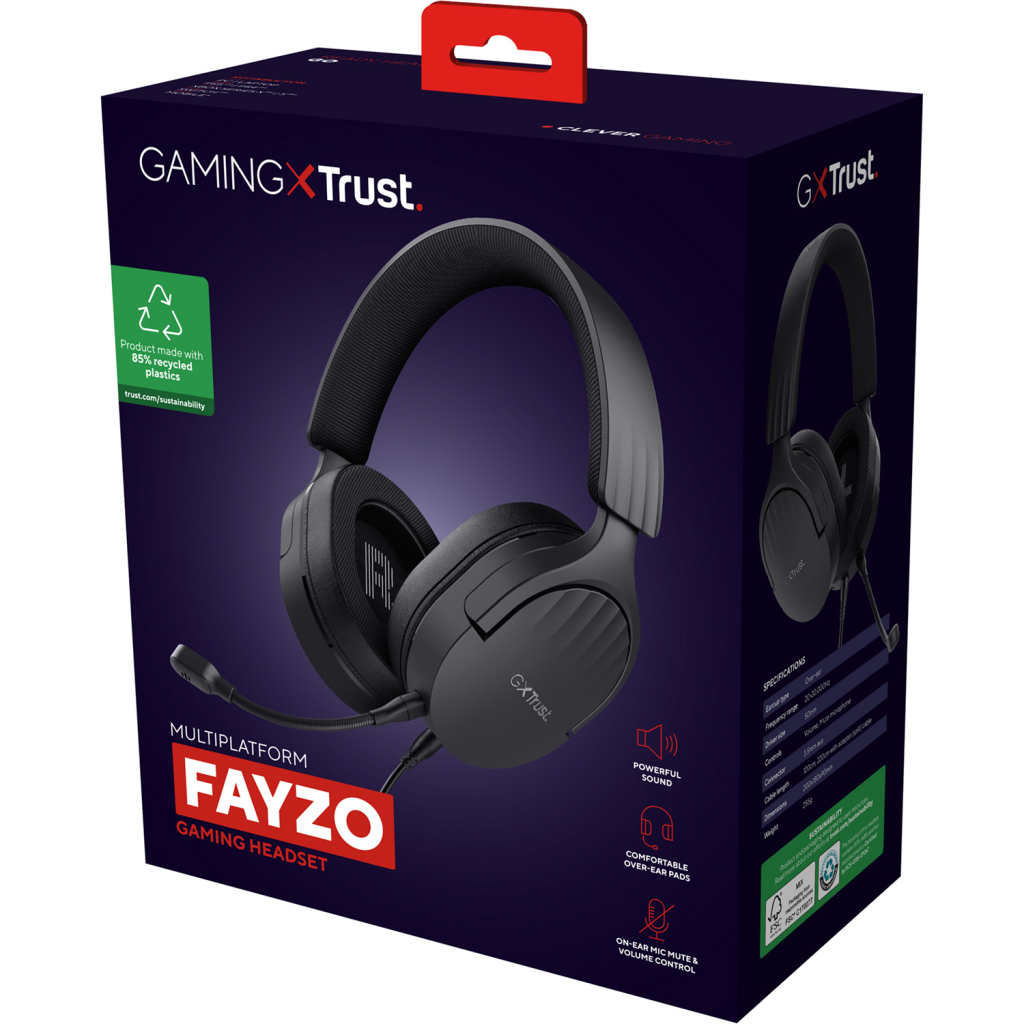 Навушники Trust GXT 489 Fayzo Black (24898) - зображення 7