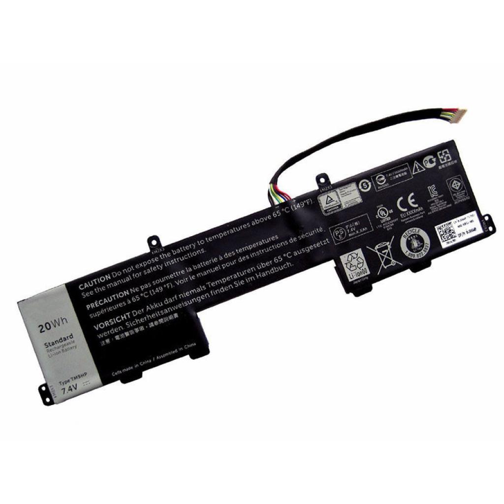 Акумулятор до ноутбука Dell Latitude E7350 TM9HP (для клав. блока), 20Wh (2750mAh), 2cel (A47225) - зображення 3