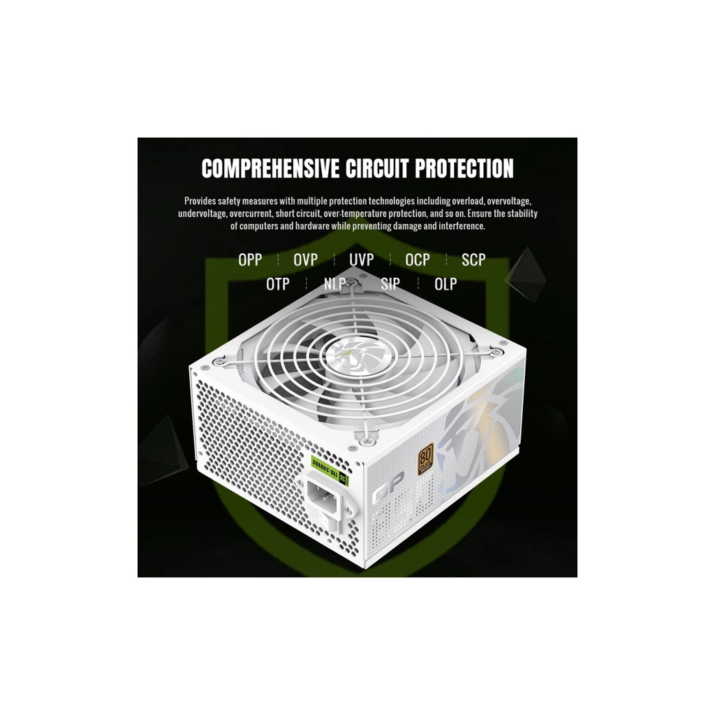 Блок живлення Gamemax 850W (GP 850B WH) - зображення 9