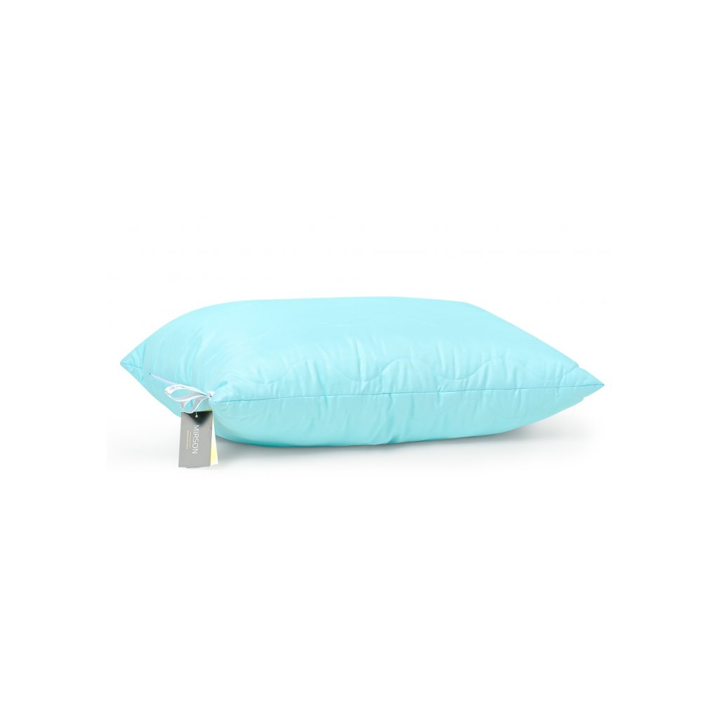 Подушка MirSon бавовняна 1625 Eco Light Blue Середня (2200002647342) - зображення 4