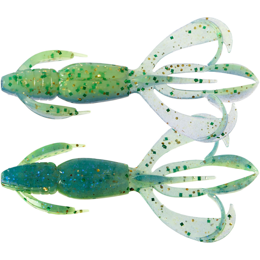 Силікон рибальський Keitech Crazy Flapper 2" (8 шт/уп) EA17 midnight chart back (1551.14.62) - зображення 1