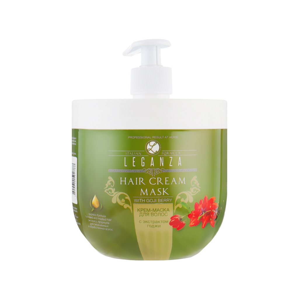 Маска для волосся Leganza з екстрактом годжі 1000 мл (3800010502788) - зображення 1