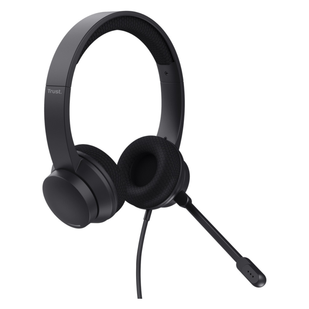 Навушники Trust Ayda USB-ENC Black (25089) - зображення 3