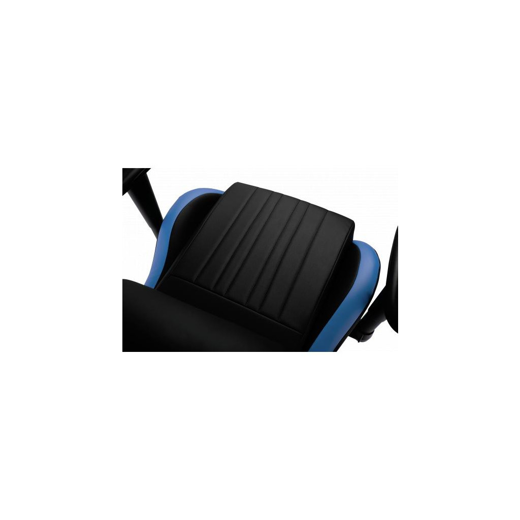 Крісло ігрове GT Racer X-2534-F Black/Blue - зображення 9