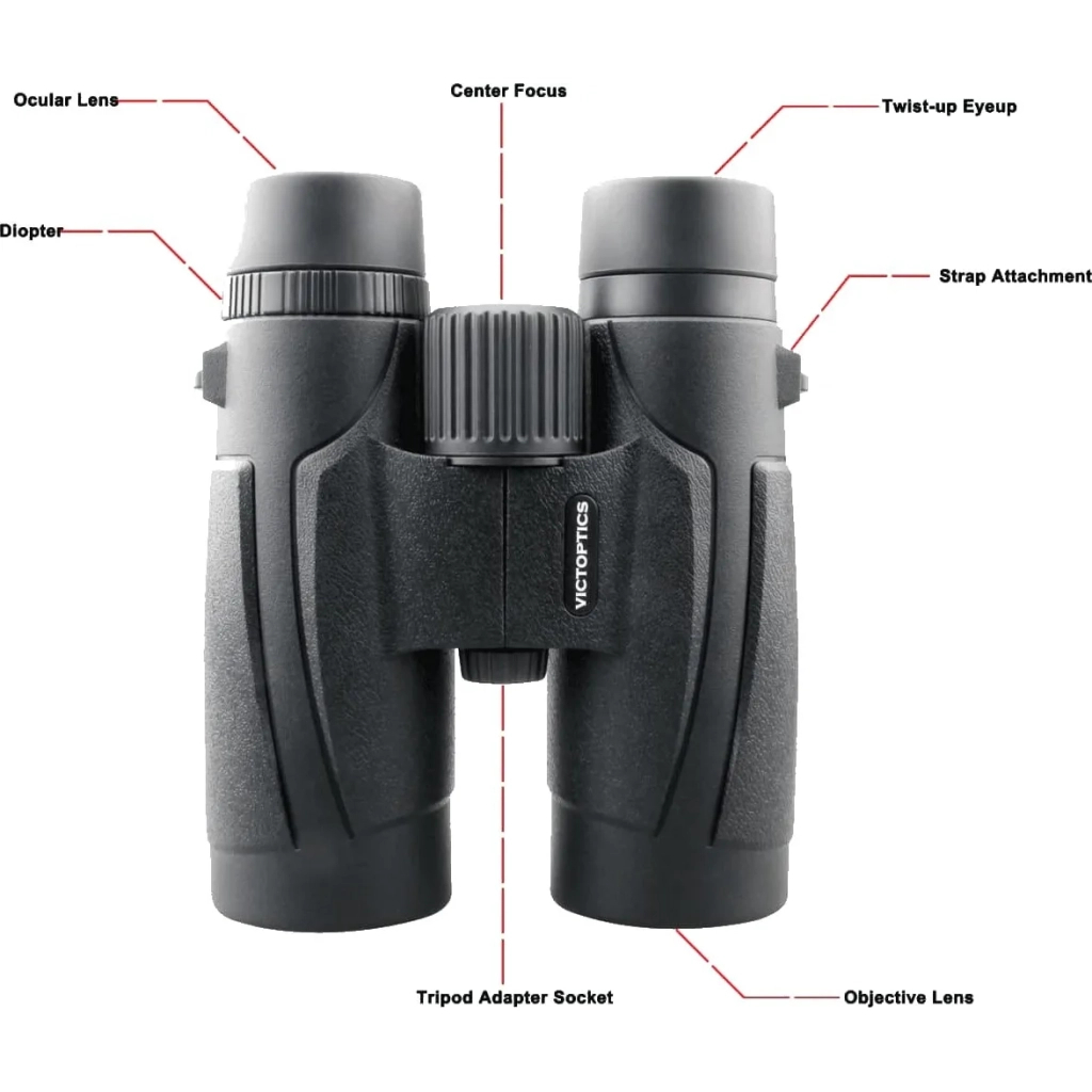 Бінокль Vector Optics Victoptics 8x42 Roof (BOSL01) - зображення 6