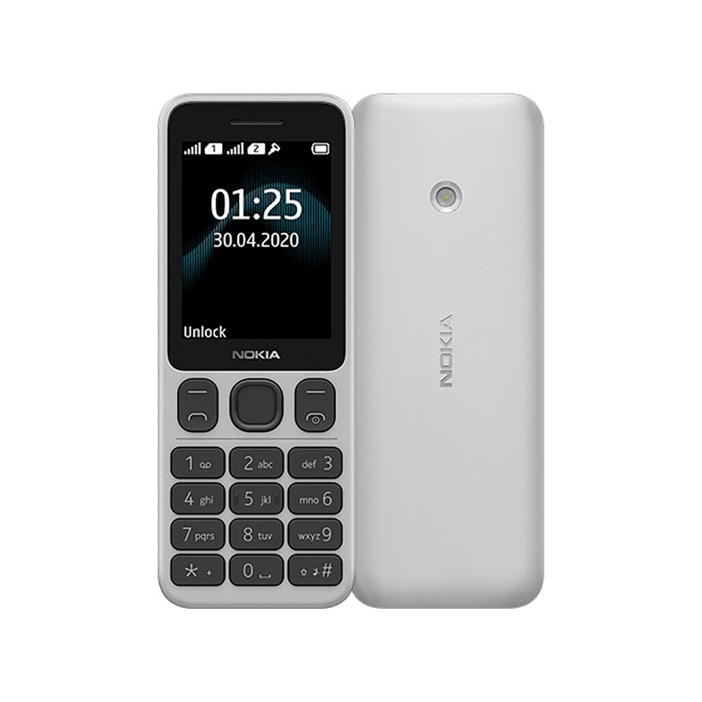 Мобільний телефон Nokia 125 DS White - зображення 1