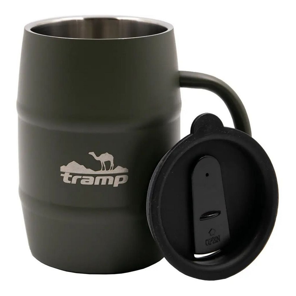 Чашка туристична Tramp 0.5 л Olive (UTRC-100-olive) - зображення 1