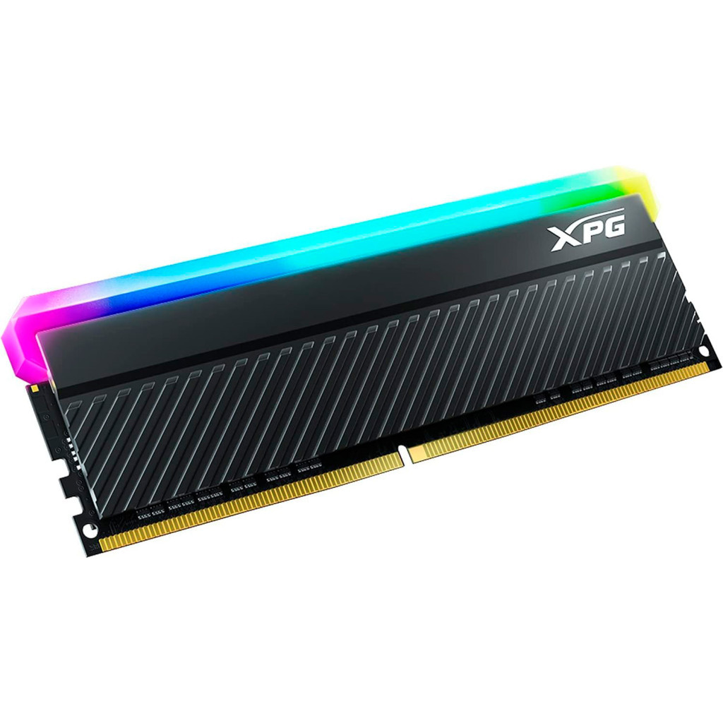 Модуль пам'яті для комп'ютера DDR4 32GB (2x16GB) 3600 MHz XPG Spectrix D45G RGB Black ADATA (AX4U360016G18I-DCBKD45G) - зображення 3