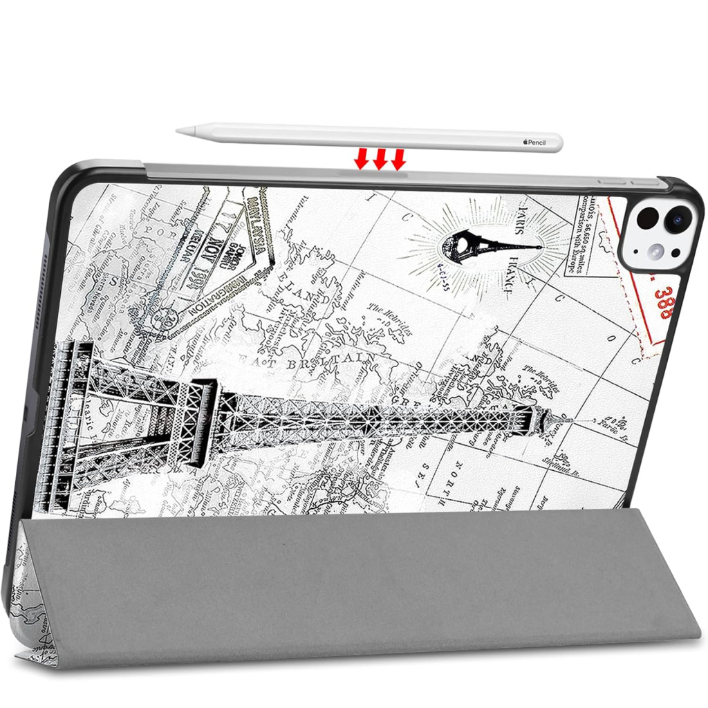 Чохол до планшета BeCover Smart Case Apple iPad Pro 11" M4 2024 Paris (711640) - зображення 8
