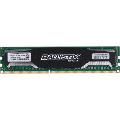 Модуль пам'яті для комп'ютера DDR3 8GB (2x4GB) 1600 MHz Ballistix Sport Micron (BLS2CP4G3D1609DS1S00CEU) - зображення 2