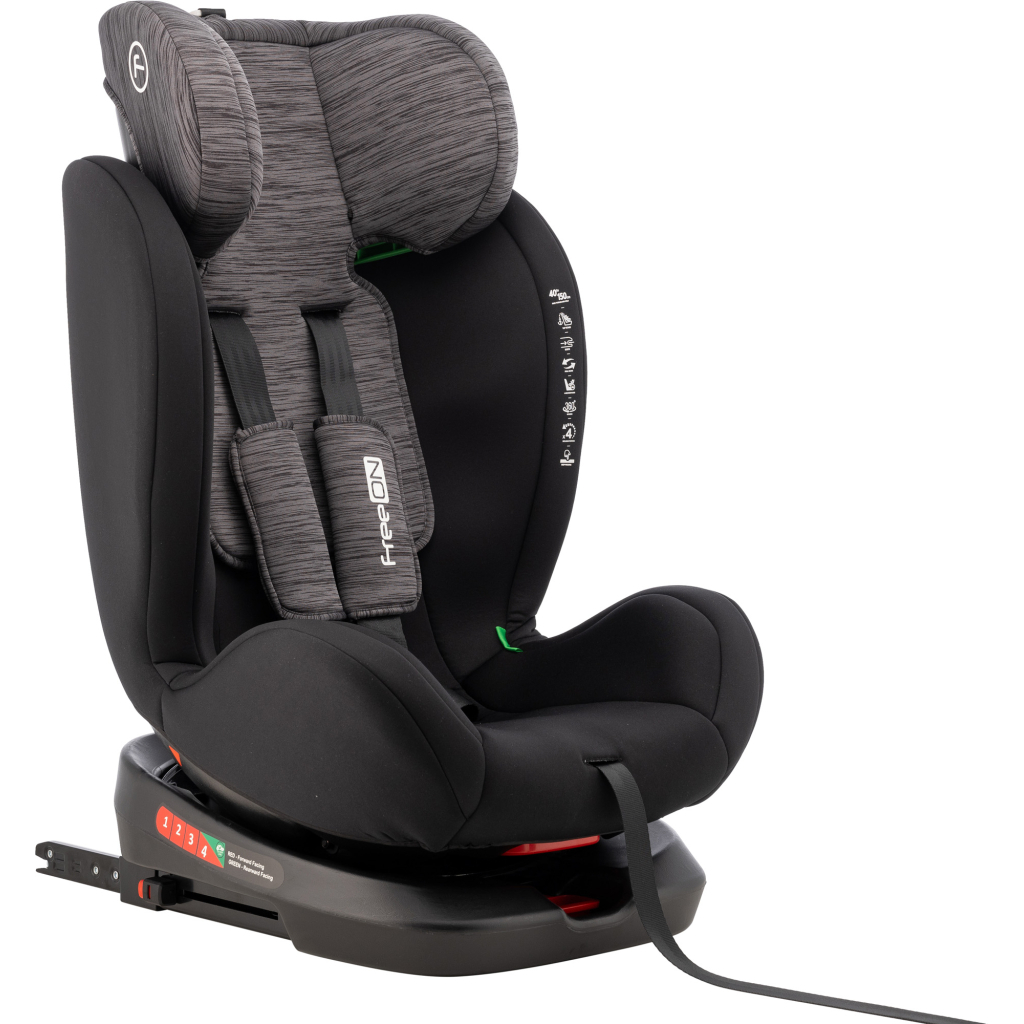 Автокрісло FreeON Sierra, 40 - 150, black-grey (81897) - зображення 12