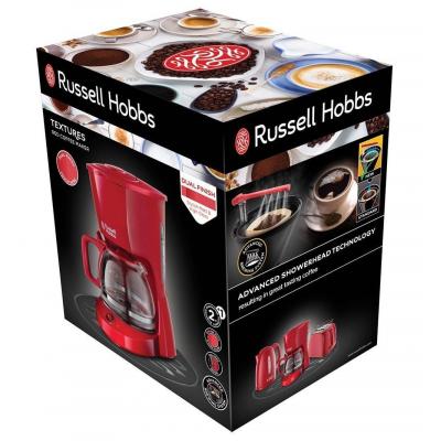Крапельна кавоварка Russell Hobbs Textures Red (22611-56) - зображення 6