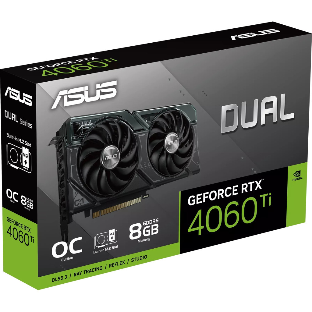 Відеокарта ASUS GeForce RTX4060Ti 8Gb DUAL SSD OC Edition (DUAL-RTX4060TI-O8G-SSD) - зображення 12