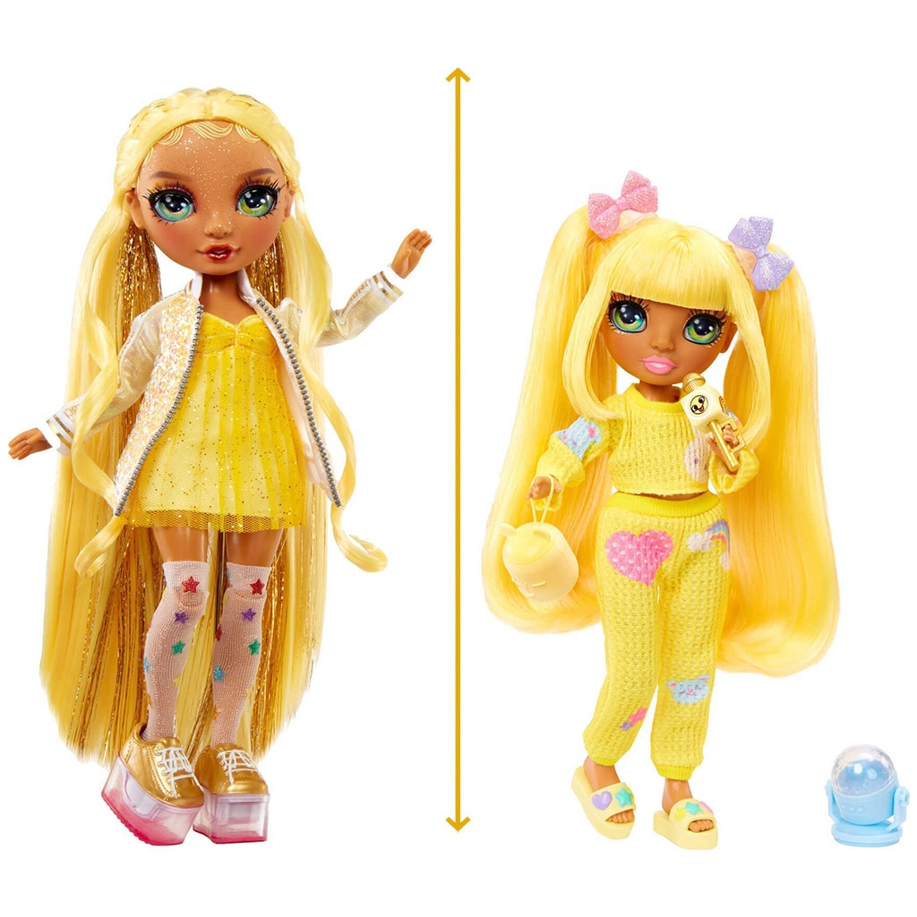 Лялька Rainbow High серії Junior High PJ Party - Санні (503682) - зображення 4