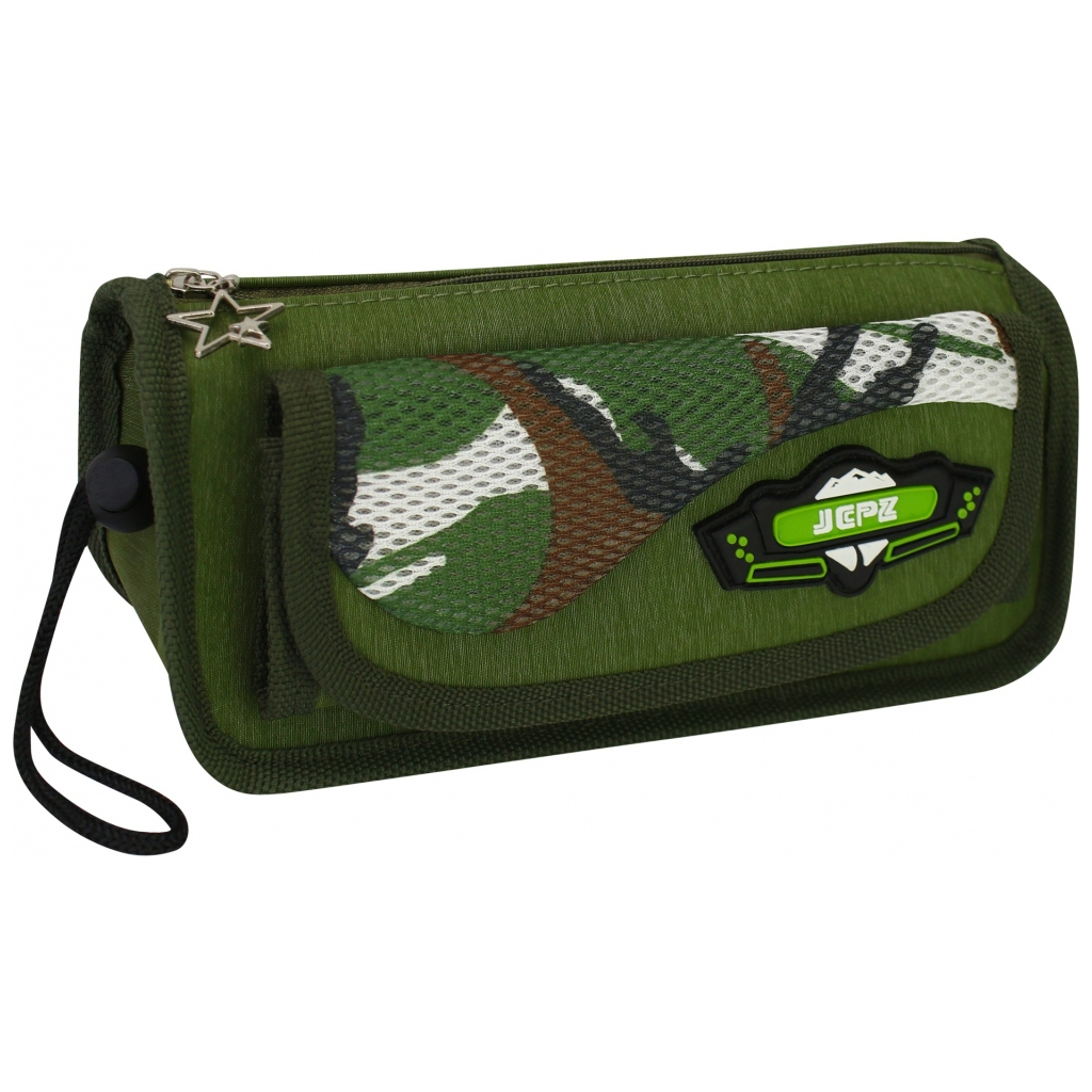 Пенал Maxi 2 відділення (J-2373-green) - зображення 1