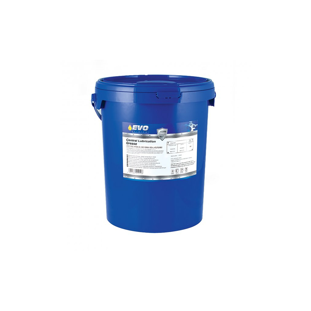 Мастило автомобільне EVO Central Lubrication Grease 18KG (CENTRAL GREASE 18KG) - изображение 1