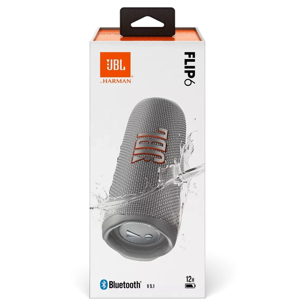Акустична система JBL Flip 6 Grey (JBLFLIP6GREY) - зображення 9