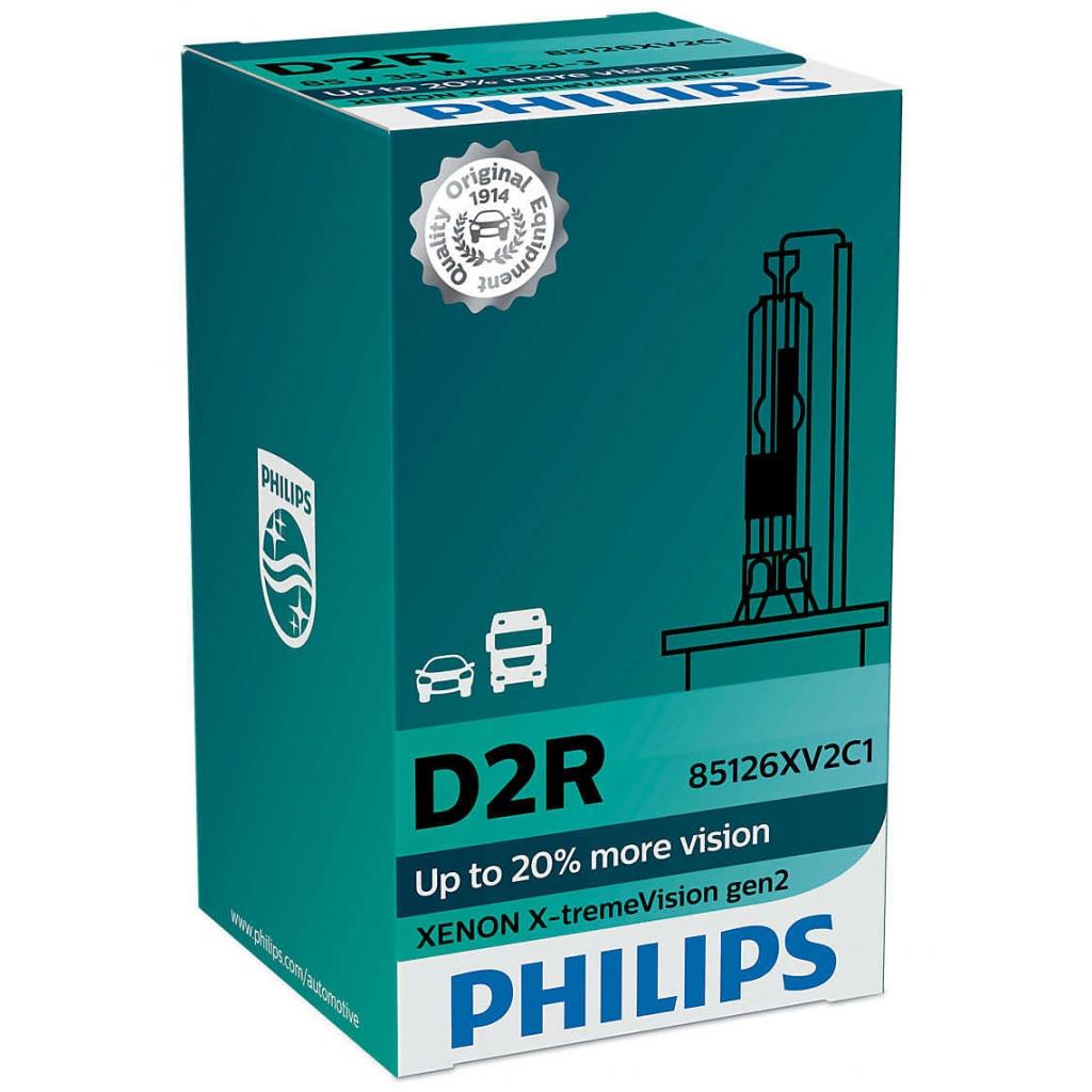 Автолампа Philips D2R X-tremeVision +150% gen2 1шт (85126XV2C1) - зображення 4