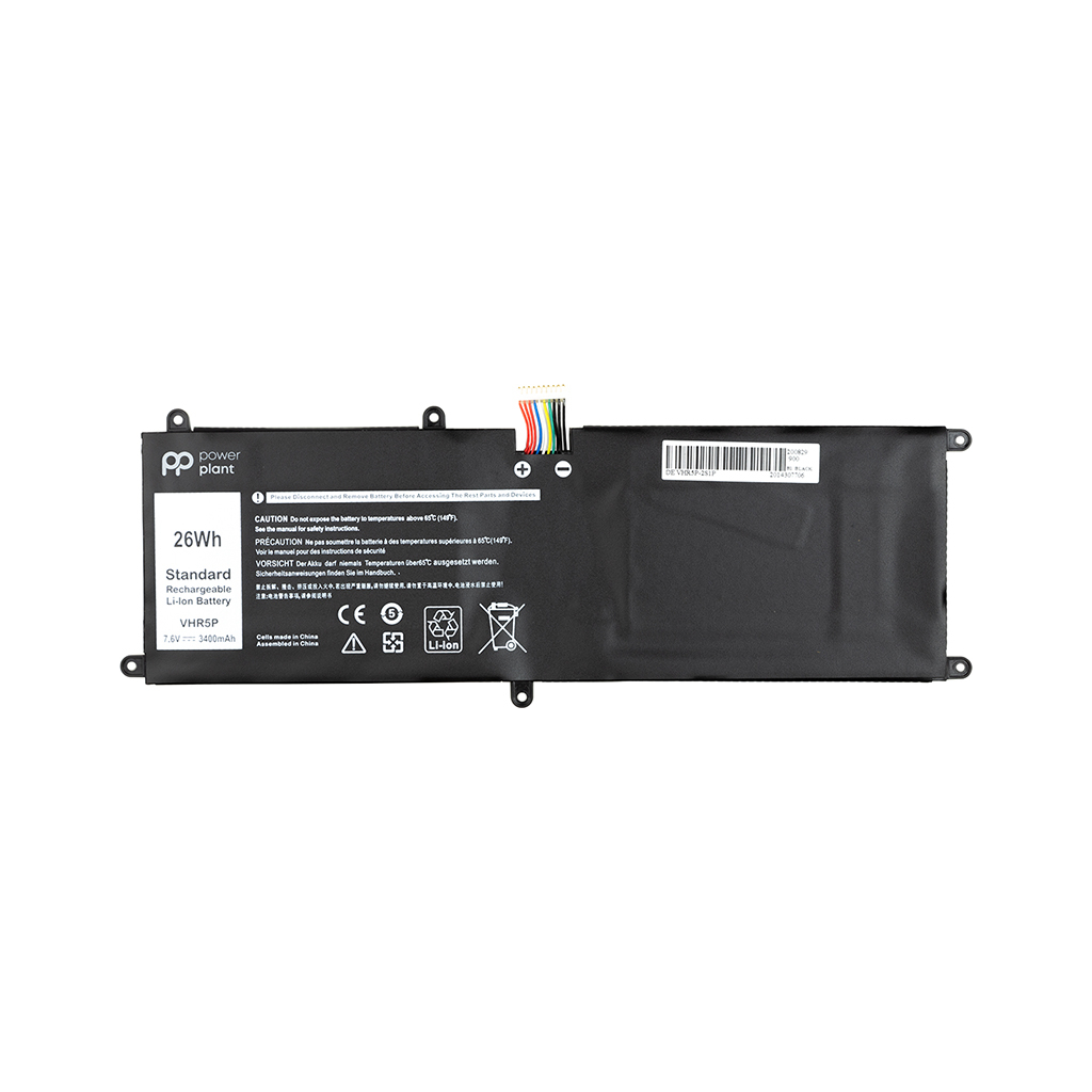 Акумулятор до ноутбука PowerPlant DELL Latitude 11 5175 (VHR5P) 7.6V 3400mAh (NB441136) - зображення 1