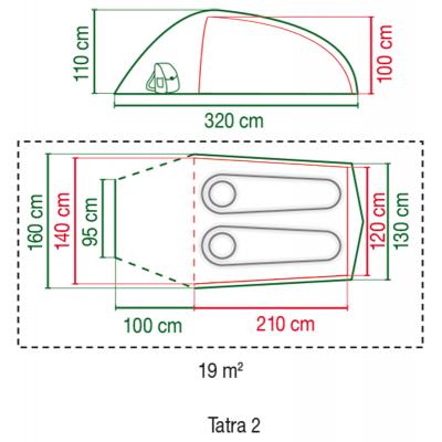 Намет Coleman Tatra 2 (2000014597) - зображення 3