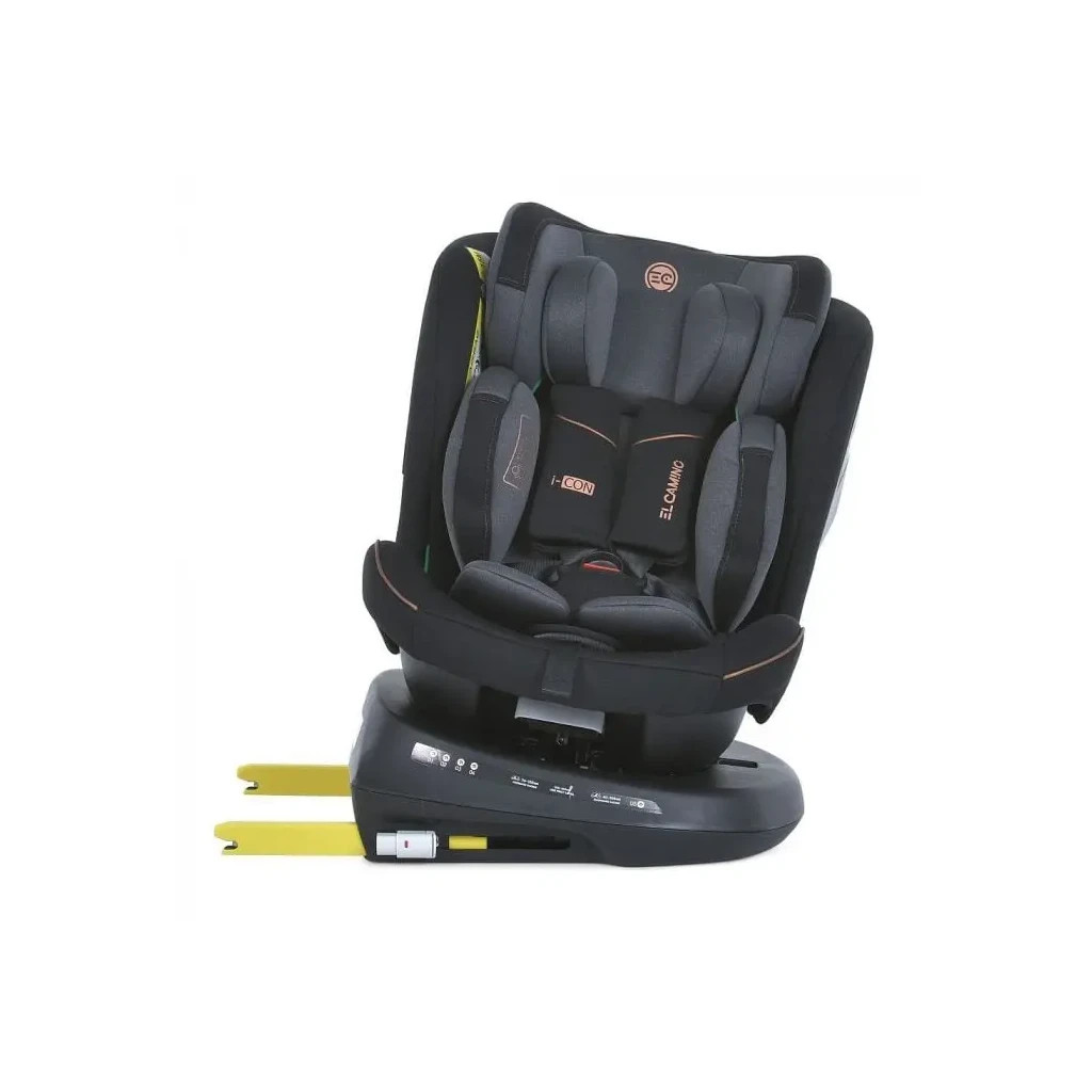 Автокрісло El Camino I-CON (0-36кг) (ME 1117 melange mid gray) - зображення 4