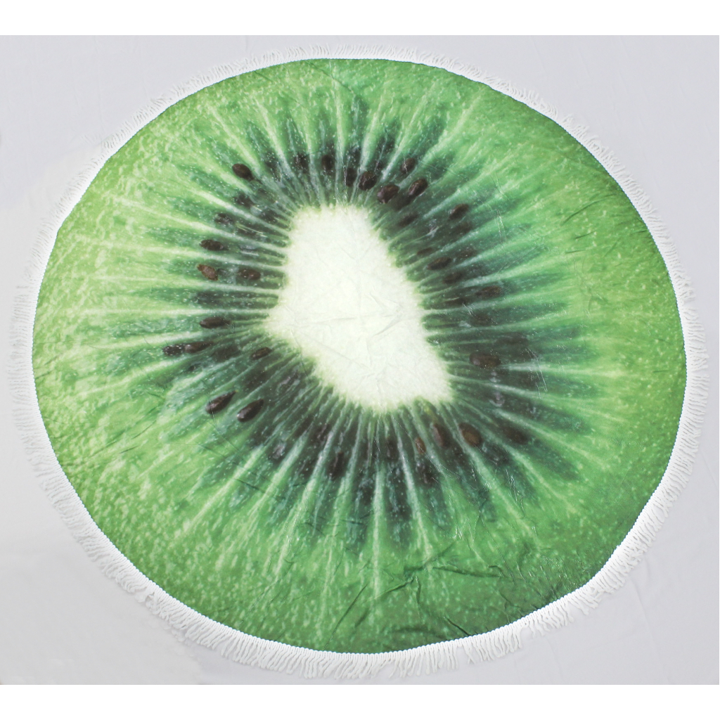 Рушник MirSon пляжний №5074 Summer Time Kiwi 150x150 см (2200003947823) - зображення 2