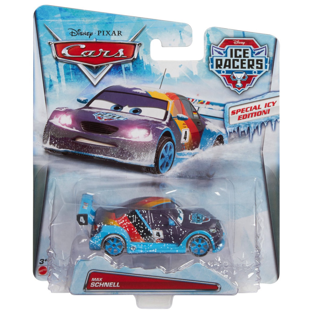 Машина Mattel из м/ф Тачки Гонки на льду Макс Шнель (CDR25-3) - зображення 1