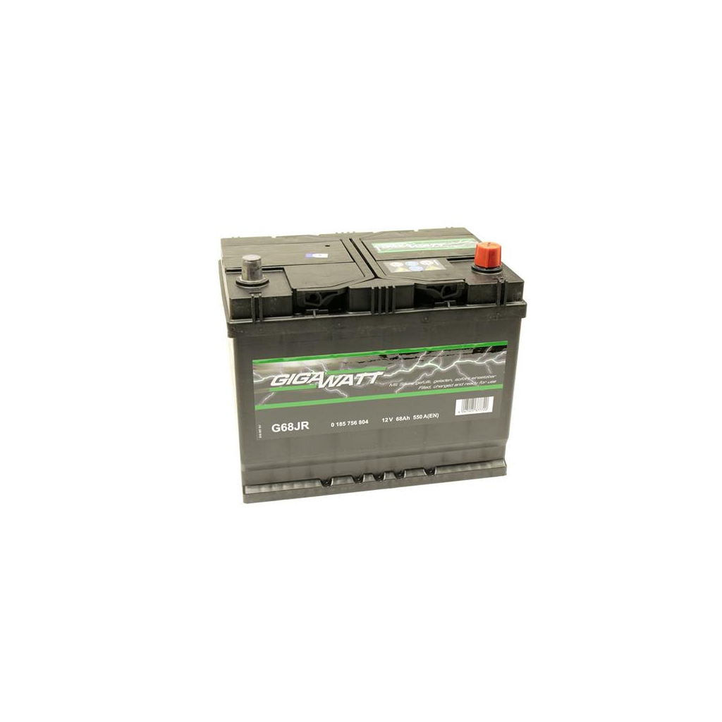Акумулятор автомобільний GigaWatt 68А (0185756804) - зображення 3