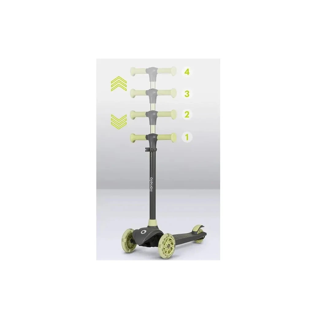 Самокат Lionelo Jessy Grey/Green (LOE-JESSY GREY GREEN) - зображення 6