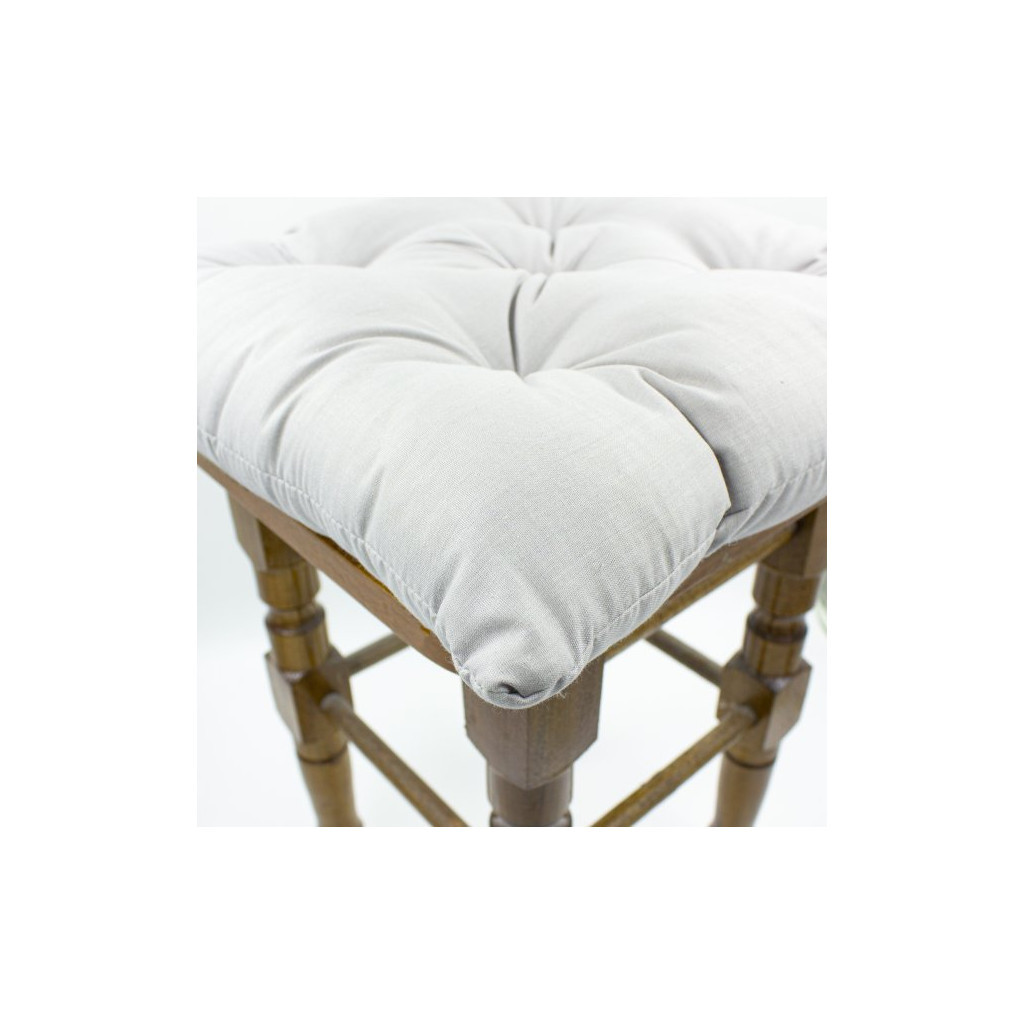 Подушка на стілець MirSon Ranforce Elite 16-5703 Light Gray 40x50 см (2200006276043) - зображення 3