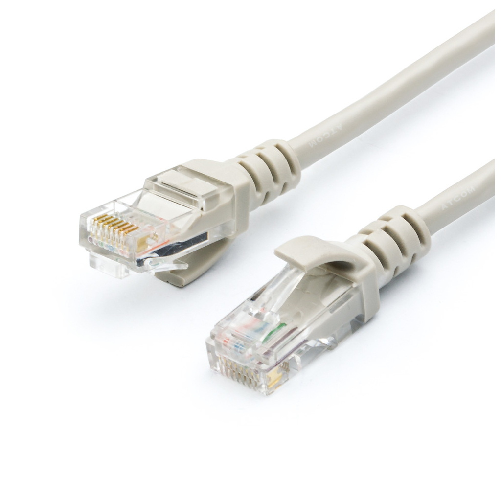 Патч-корд 3м RJ-45 CCA Atcom (4718) - зображення 1