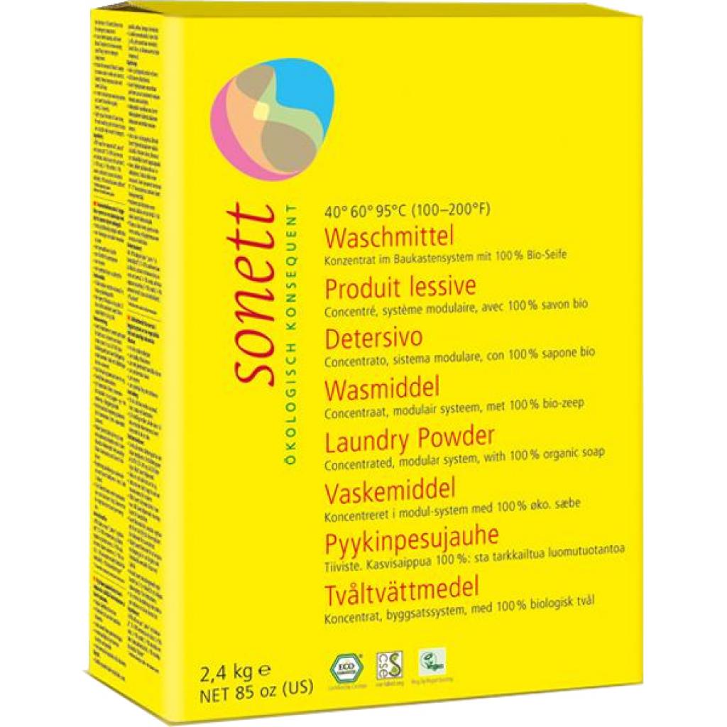 Пральний порошок Sonett Органічний Концентрат 2.4 кг (DE1009) - зображення 1