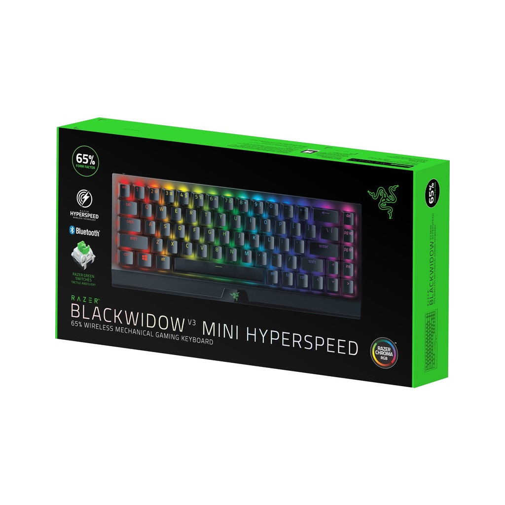 Клавіатура Razer BlackWidow V3 Mini Hyperspeed Green Switch RU (RZ03-03891600-R3R1) - зображення 6