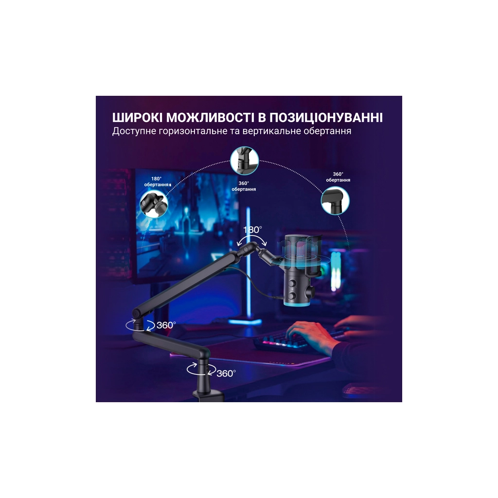 Микрофон Fifine TAM6 Black (TAM6) - изображение 11