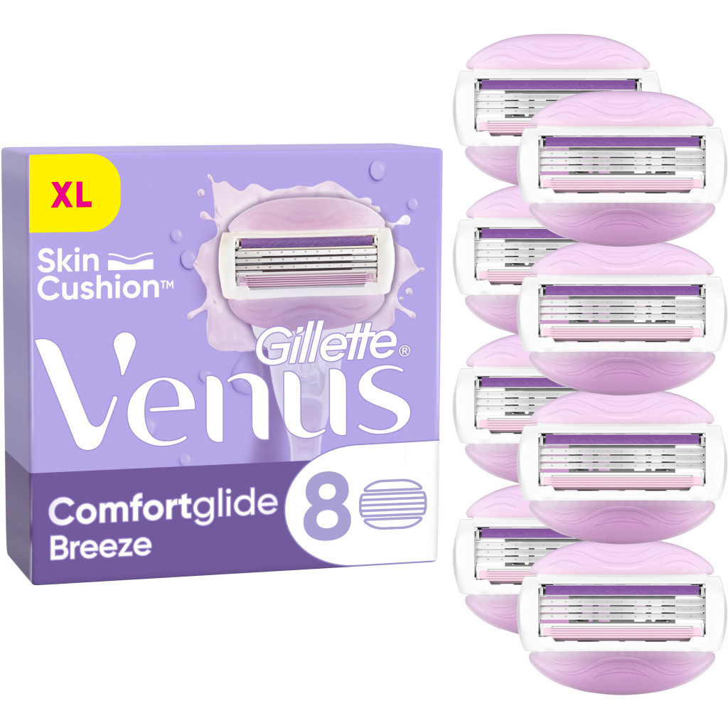 Змінні касети Gillette Venus ComfortGlide Breeze 8 шт. (7702018886463) - изображение 1