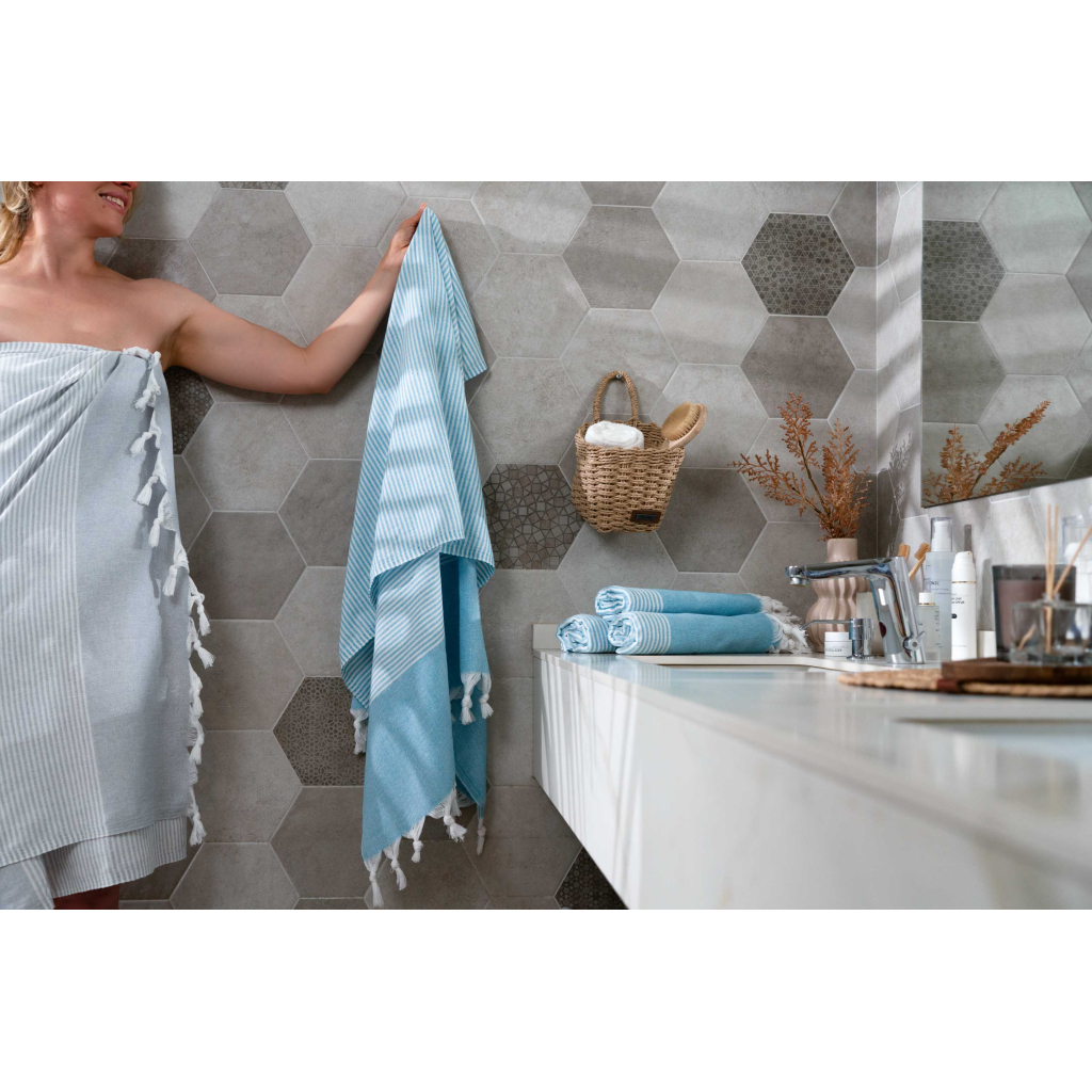 Рушник Ardesto SPA 90х170 см 100% бавовна, аква (ART2690AQ) - изображение 3