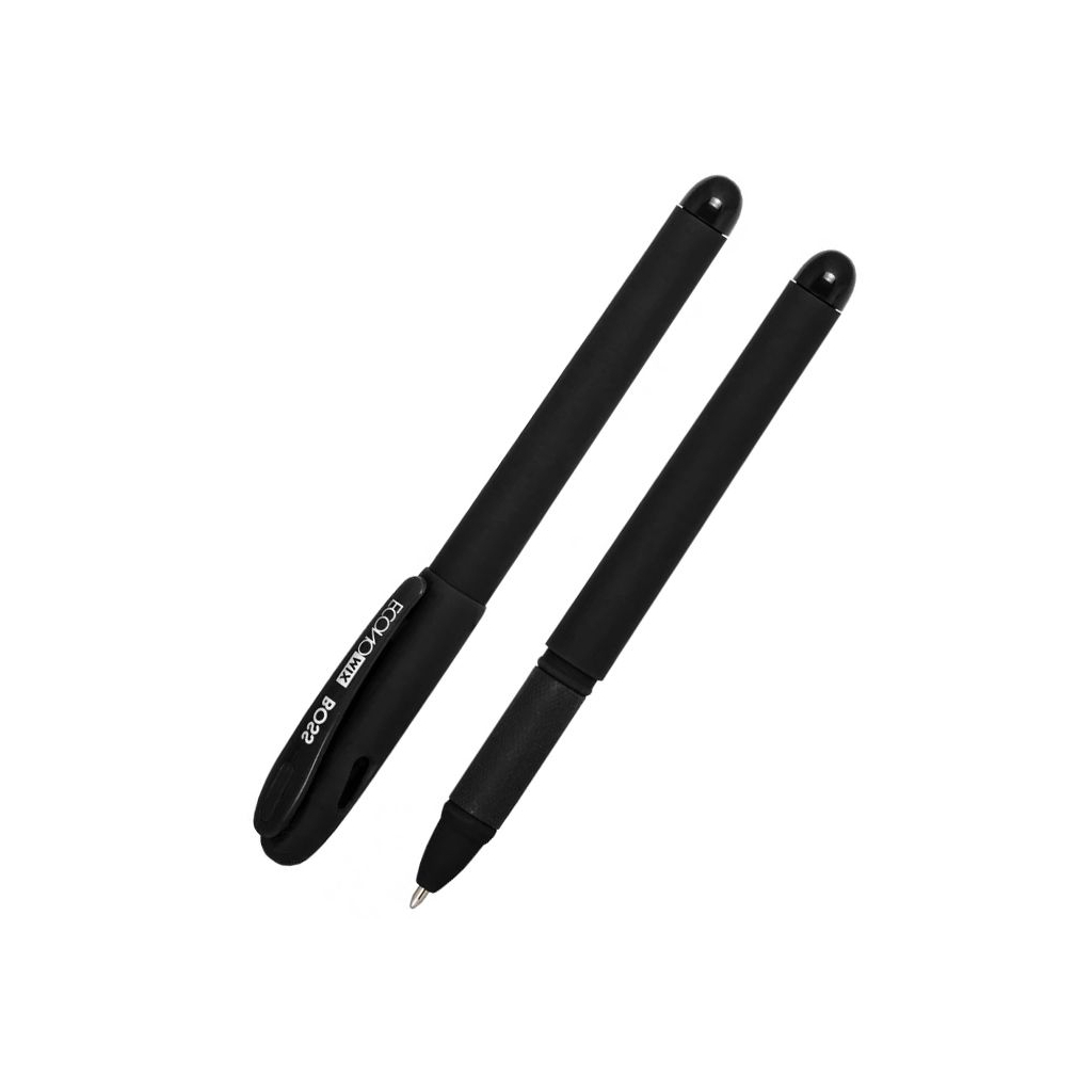 Ручка гелева Economix BOSS 1 мм, чорна (E11914-01) - зображення 1