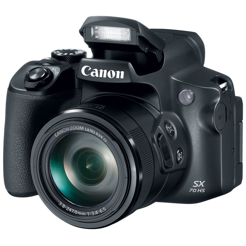 Цифровий фотоапарат Canon PowerShot SX70 HS Black (3071C012) - зображення 5
