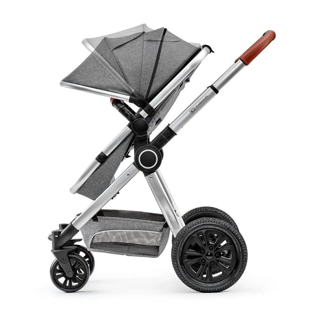 Коляска Kinderkraft 3 в 1 Veo Gray (KKWVEOGRY30000) (5902533910656) - зображення 7