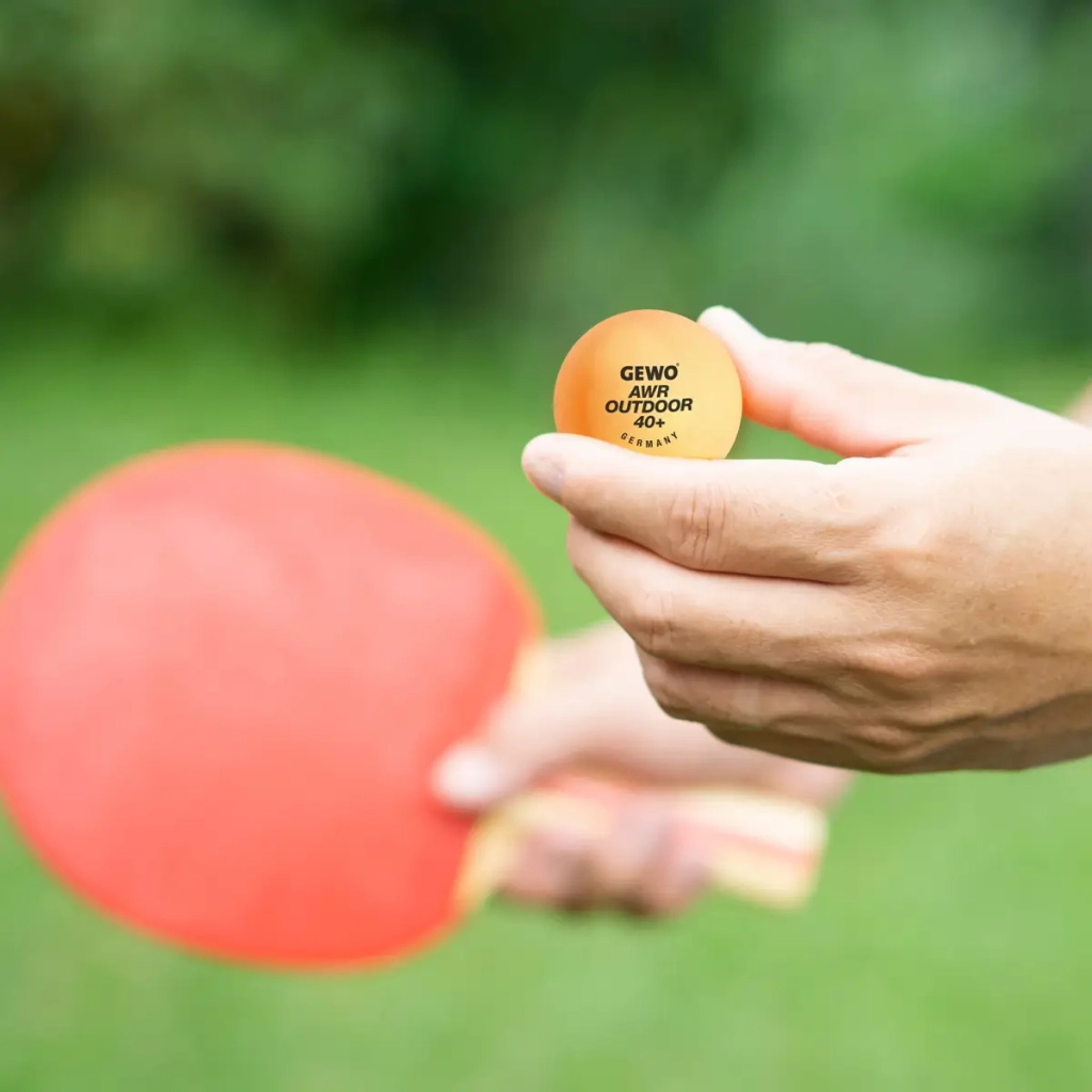 М'ячик для настільного теніса Gewo AWR Outdoor 40+ orange 6шт (96614200) (931308) - зображення 5