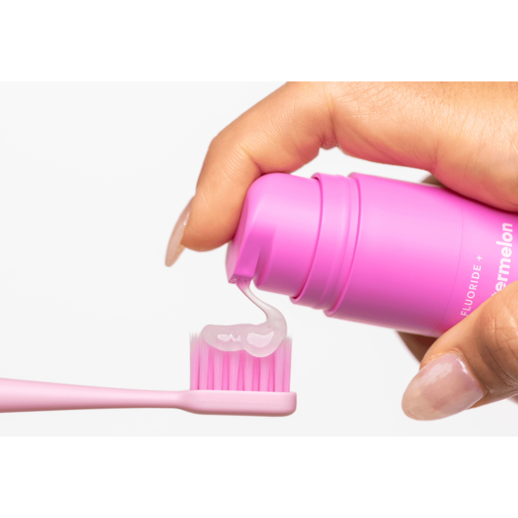 Зубна паста SmileKit Fluoride+ З фторидом та смаком кавуна 60 г (5.1010) - зображення 4