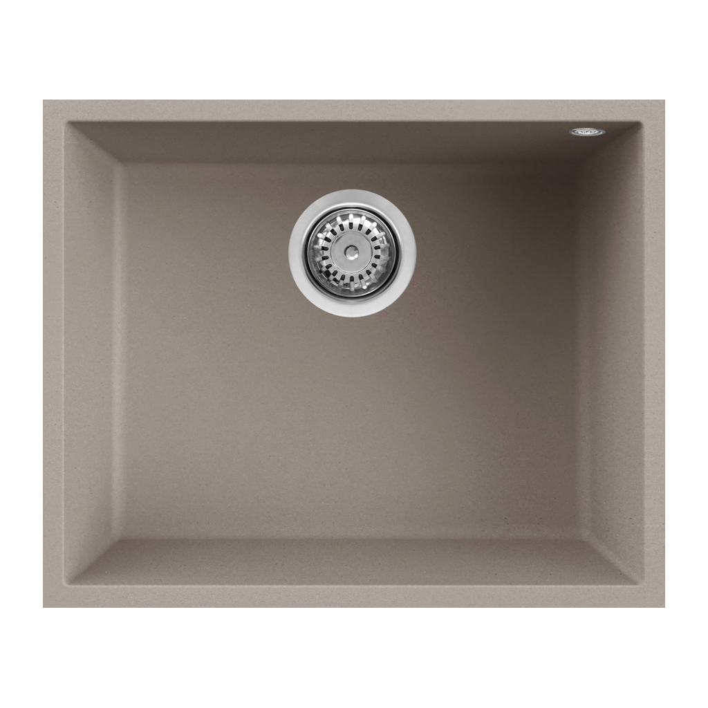 Мийка кухонна Elleci Q 105 under top tortora 43 - зображення 1