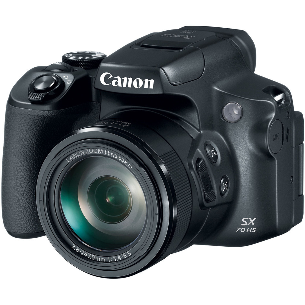 Цифровий фотоапарат Canon PowerShot SX70 HS Black (3071C012) - зображення 1