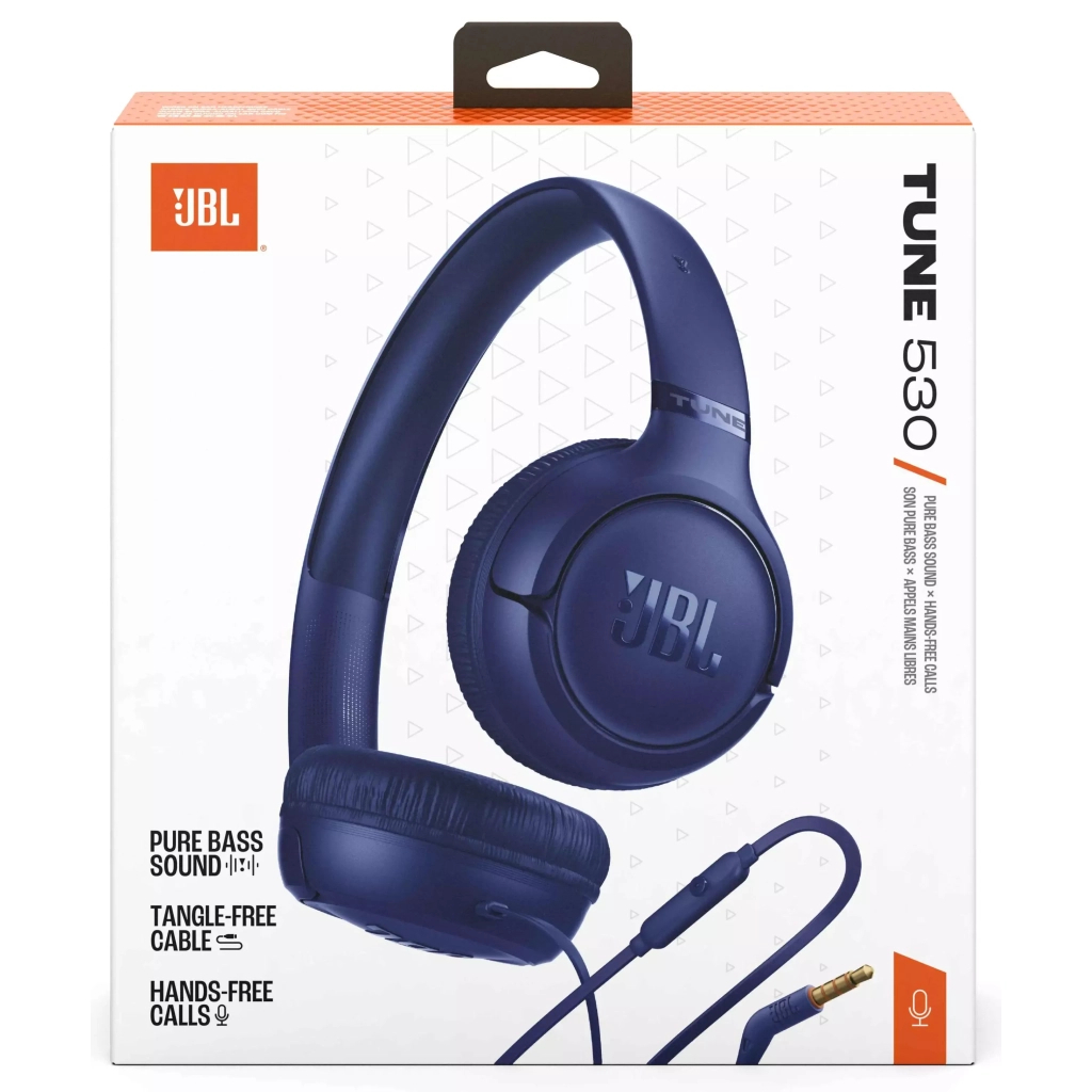 Навушники JBL Tune 530 Blue (JBLT530BLU) - зображення 9