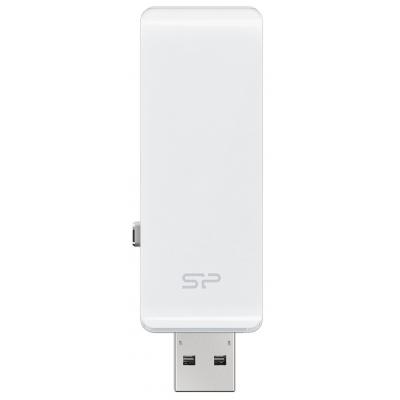 USB флеш накопичувач Silicon Power 128GB xDrive Z30 White USB 3.0 (SP128GBLU3Z30V1W) - зображення 4