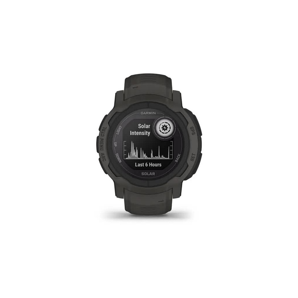 Смарт-годинник Garmin Instinct 2, Solar, Graphite, GPS (010-02627-00) - зображення 2