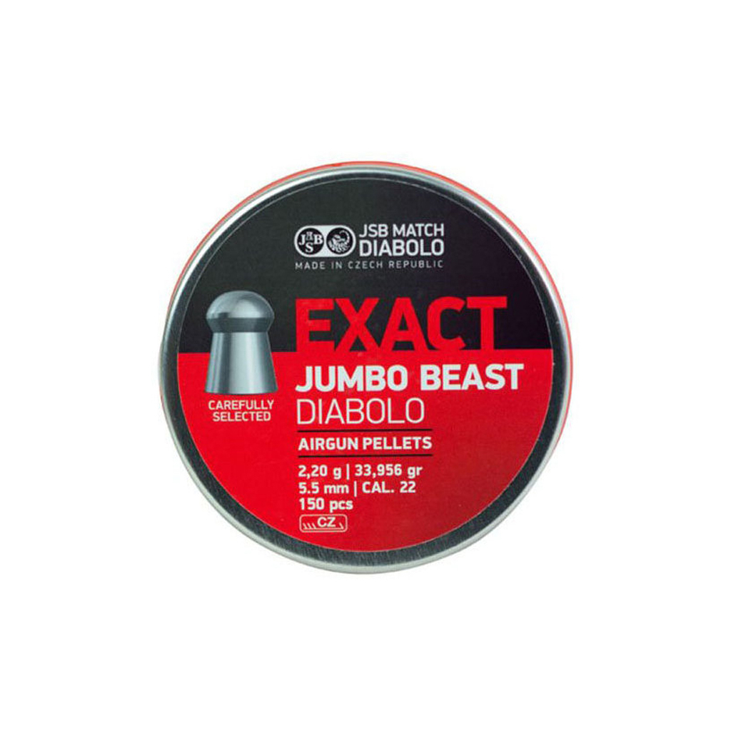 Пульки JSB Exact Jumbo Beast 5,52 мм 150 шт/уп (546387-150) - зображення 1